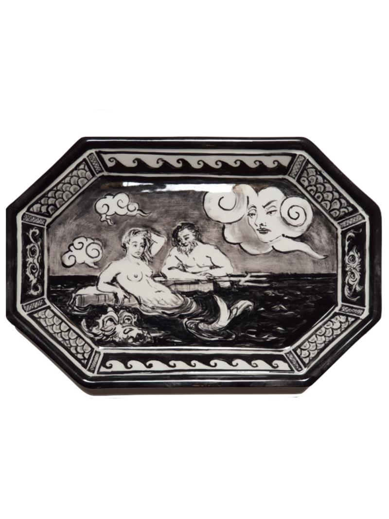 Poseidon and thusa plate