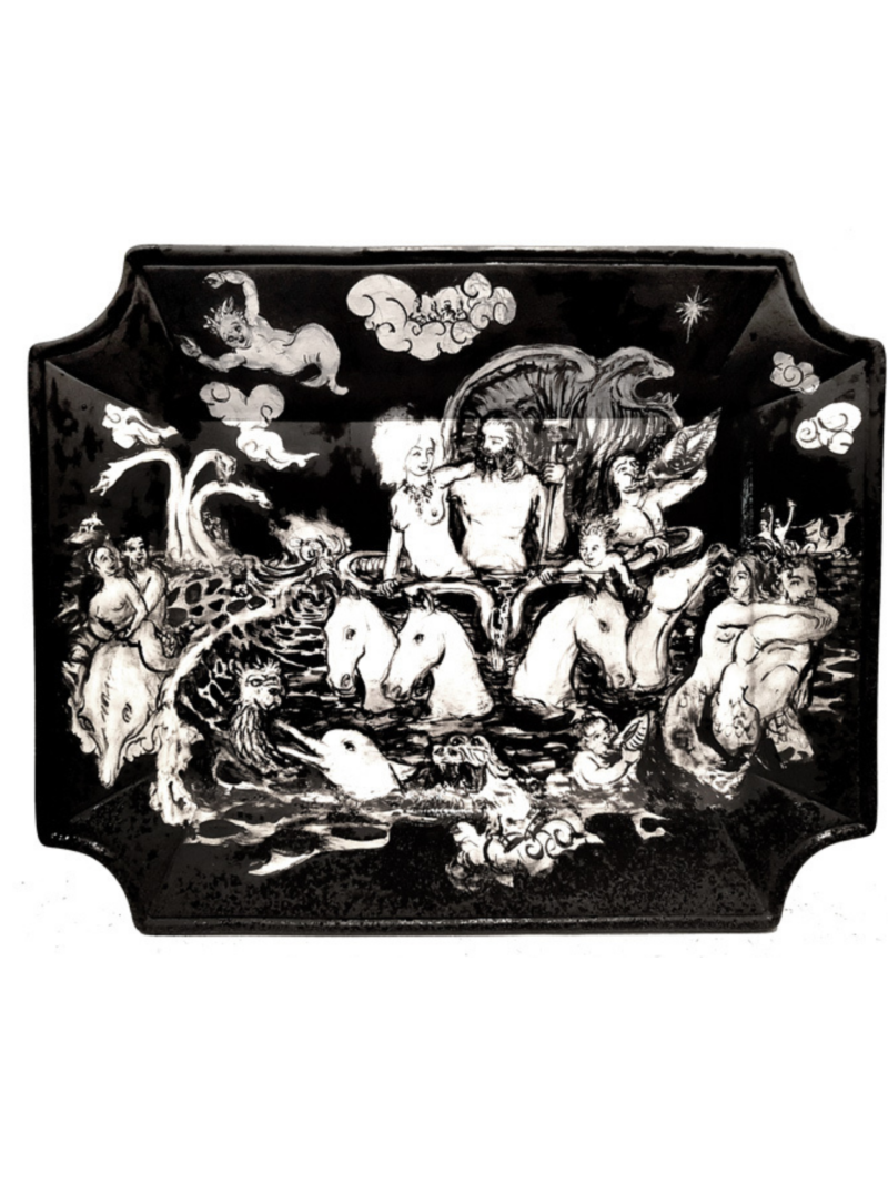 The Marriage of Poseidon and amphitrite plate